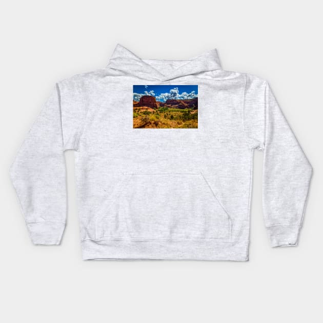 Canyon de Chelly National Monument Kids Hoodie by Gestalt Imagery